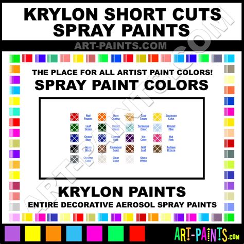 Krylon Short Cuts Spray Paint (view colors) 